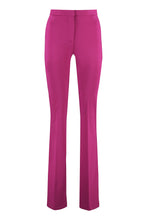 Load image into Gallery viewer, Hulka flared viscose trousers
