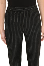 Load image into Gallery viewer, Flared viscose trousers
