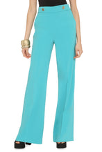 Load image into Gallery viewer, Flared crêpe trousers
