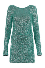 Load image into Gallery viewer, Palmarola sequined mini-dress
