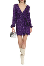 Load image into Gallery viewer, Burano sequined mini-dress
