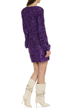 Load image into Gallery viewer, Burano sequined mini-dress
