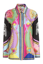 Load image into Gallery viewer, Printed silk shirt
