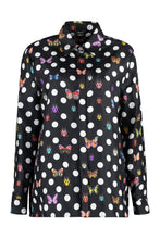 Load image into Gallery viewer, Dua Lipa x Versace - Printed silk shirt
