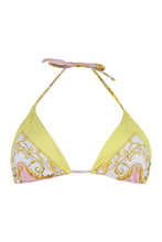 Load image into Gallery viewer, Top triangle printed bikini
