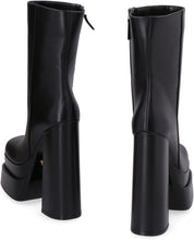 Load image into Gallery viewer, Aevitas leather wedge ankle boots
