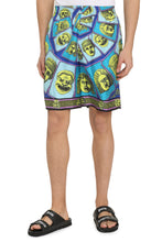 Load image into Gallery viewer, Printed silk shorts
