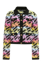 Load image into Gallery viewer, Jacquard knit cardigan
