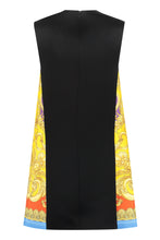 Load image into Gallery viewer, Silk inserts mini dress
