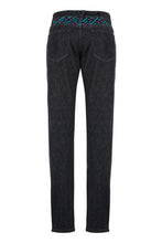 Load image into Gallery viewer, La Greca print 5-pocket jeans

