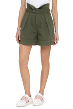 Load image into Gallery viewer, Judo roll-up cuffed denim shorts
