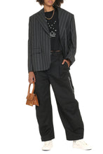 Load image into Gallery viewer, Wool pinstripe blazer
