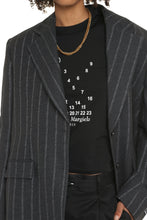 Load image into Gallery viewer, Wool pinstripe blazer
