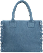 Load image into Gallery viewer, Beach Shopper denim bag
