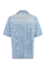 Load image into Gallery viewer, Logo detail denim shirt
