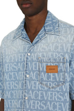 Load image into Gallery viewer, Logo detail denim shirt
