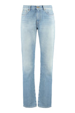 Load image into Gallery viewer, 5-pocket straight-leg jeans
