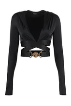 Load image into Gallery viewer, Long sleeve crop top
