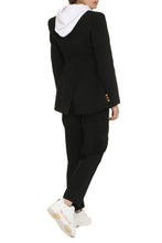 Load image into Gallery viewer, Wool single-breasted blazer

