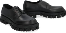Load image into Gallery viewer, Leather lace-up derby shoes
