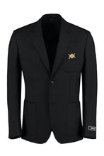 Load image into Gallery viewer, Wool single-breasted blazer
