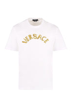 Load image into Gallery viewer, Logo embroidery cotton t-shirt
