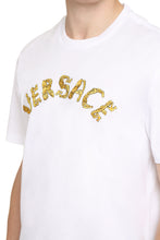 Load image into Gallery viewer, Logo embroidery cotton t-shirt
