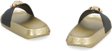 Load image into Gallery viewer, La Medusa rubber and calfskin slides
