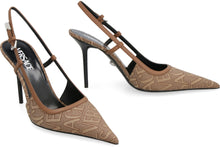 Load image into Gallery viewer, Fabric slingback pumps
