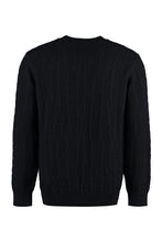 Load image into Gallery viewer, Crew-neck wool sweater

