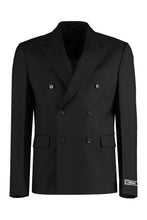 Load image into Gallery viewer, Double-breasted wool blazer
