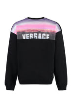 Load image into Gallery viewer, Printed cotton crew-neck sweatshirt
