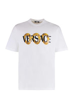 Load image into Gallery viewer, Cotton crew-neck T-shirt
