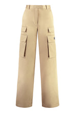 Load image into Gallery viewer, Gabardine cargo trousers
