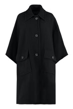 Load image into Gallery viewer, Motif wool cape

