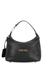 Load image into Gallery viewer, Versace Tag hobo bag in leather with embossed logo
