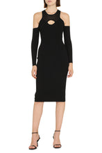 Load image into Gallery viewer, Ribbed knit midi dress
