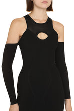 Load image into Gallery viewer, Ribbed knit midi dress

