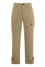 Load image into Gallery viewer, Globo stretch cotton cargo trousers
