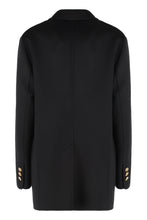 Load image into Gallery viewer, Double-breasted coat in cashmere blend
