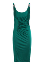 Load image into Gallery viewer, Midi dress in viscose jersey
