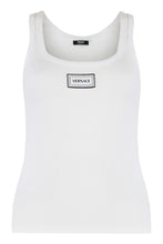 Load image into Gallery viewer, Ribbed stretch tank top in cotton
