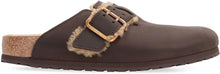 Load image into Gallery viewer, Boston Bold Shearling leather slides
