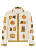 Load image into Gallery viewer, Silk shirt with print
