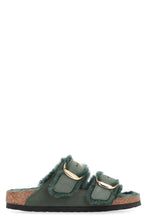 Load image into Gallery viewer, Arizona Big Buckle Leather slides

