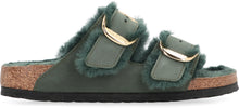 Load image into Gallery viewer, Arizona Big Buckle Leather slides
