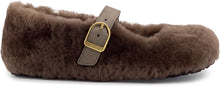Load image into Gallery viewer, Ballerina in shearling with strap
