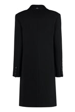 Load image into Gallery viewer, Cambogia single-breasted wool coat
