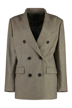 Load image into Gallery viewer, Tenaglia double-breasted wool blazer
