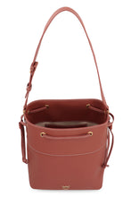 Load image into Gallery viewer, Leather bucket bag

